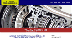 Desktop Screenshot of a1awardtransmissions.com